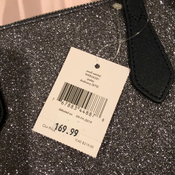 NWT GLITTER SPARKLE small crossbody Kate spade - Picture 3 of 4